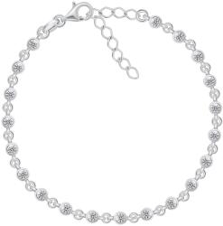 Brilio Silver Gyönyörű ezüst karkötő cirkónium kövekkel BRC110W