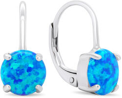 Brilio Silver Bájos ezüst fülbevaló szintetikus opálokkal EA429WB