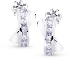 Cutie Jewellery Időtlen fehérarany félkarika fülbevaló Z5023-30-10-X-2