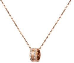 Daniel Wellington Csillogó bronz nyaklánc karika medállal Elan Lumine DW00400212