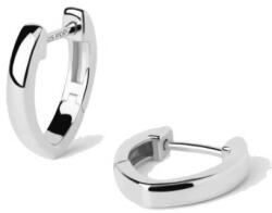 PDPAOLA Minimalista ezüst fülbevaló Duke Vanilla AR02-A16-U