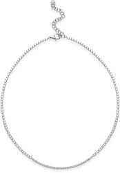 Rosato Elegáns ezüst nyaklánc cirkónium kővel Cubica RZC038