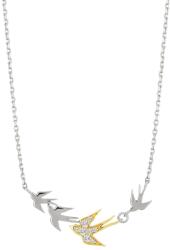 Preciosa Ezüst Fecske nyaklánc cirkónium kövekkel 5372Y00