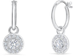 CRYSTalp Divatos karika fülbevaló 2 az 1-ben Solitaire 40398. CRY. R