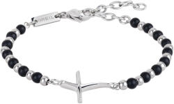 Breil Gyöngy karkötő ónix ásvánnyal Code TJ2989