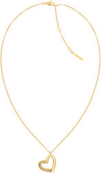 Calvin Klein Bájos aranyozott nyaklánc szívvel Minimalist Hearts 35000385