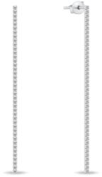 Brilio Silver Hosszú csillogó ezüst fülbevaló EA994W