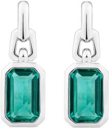 Preciosa Csillogó fülbevaló zöld cirkónium kővel Preciosa Atlantis 5354 94