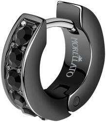 Morellato Fekete karika fülbevaló kristályokkal Motown SALS73 - 1 db