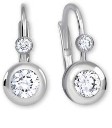 Soliter Brilio Fehér arany fülbevaló cirkónium kövekkel 239 001 00062 07