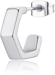 S'Agapõ Single karika acél fülbevaló Snap SNP32 - 1db