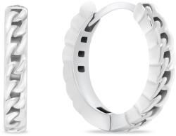 Brilio Silver Stílusos ezüst karika fülbevaló EA991W