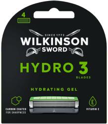 Wilkinson Sword Tartalék fej Hydro 3 Black Edition 4 db