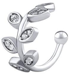 Silvego Ezüst fülbevaló Areta Brilliance Zirconia DCC22045EW