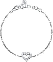 Morellato Romantikus ezüst karkötő szívvel Tesori SAIW131