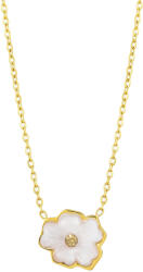 Preciosa Gyengéd aranyozott nyaklánc virággal Verona 7453Y00