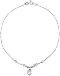 Silvego Ezüst bokalánc szívvel és golyókkal Jasmine ZT120230A