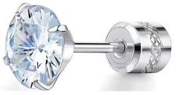 Troli Csillogó single fülbevaló színtiszta cirkónium kővel VHLLE5096SW - 1 db