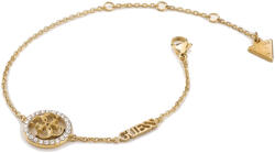 Guess Bájos aranyozott karkötő Life In 4G JUBB02137JWYG 14, 5 - 18, 5 cm - D