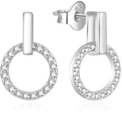 Beneto Stílusos ezüst fülbevaló cirkónium kővel AGUP2117L