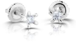 Modesi Minimalista ezüst fülbevaló cirkónium kövekkel M00923