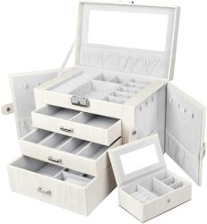 Troli Eredeti tágas ékszerdoboz tükörrel