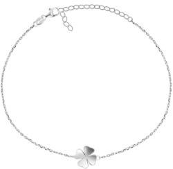 Brilio Silver Időtlen ezüst karkötő Négylevelű lóhere BRC41W