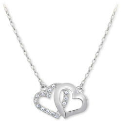 Soliter Brilio Romantikus nyaklánc összekapcsolt szívekkel 279 001 00096 07