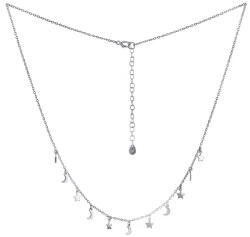 Silvego Ezüst nyaklánc díszekkel Midnight Sky MSS031N