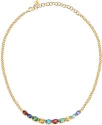 Morellato Játékos aranyozott nyaklánc színes cirkónium kövekkel Colori SAVY01