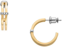 Skagen Időtlen aranyozott karika fülbevaló SKJ1671998