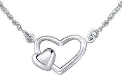 Silvego Romantikusezüst nyaklánc szívvel ZTJ3J72001