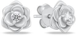 Brilio Silver Bájos ezüst fülbevaló Virágok EA1131W