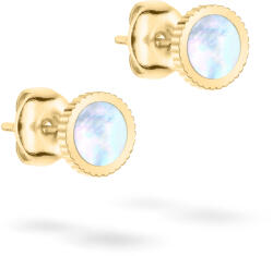 Tamaris Bájos, aranyozott fülbevaló gyöngyházzal Mop Coin TJ-0429-E-07