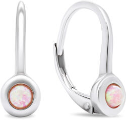 Brilio Silver Bájos ezüst fülbevaló szintetikus opálokkal EA365WP