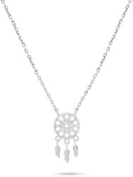 Brilio Silver Divatos ezüst nyaklánc Álomfogó NCL90W