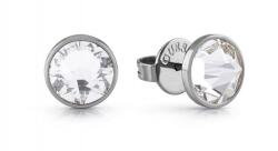 Guess Férfi acél fülbevaló átlátszó kristályokkal Frontiers JUME01343JWSTT/U