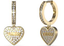 Guess Csillogó aranyozott fülbevaló Huggie Me JUBE03136JWYGT/U