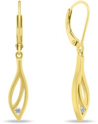 Brilio Silver Bájos aranyozott fülbevaló cirkónium kövekkel EA894Y