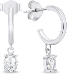 Brilio Silver Időtálló ezüst fülbevaló cirkónium kövekkel EA655W