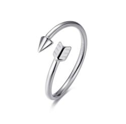 S'Agapõ S`Agap? Játékos nyitott acél gyűrű Click SCK142