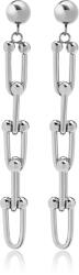 Troli Modern acél láncfülbevaló VESE0585S