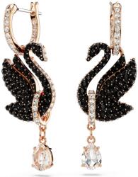 Swarovski Lenyűgöző 2 az 1-ben hattyú fülbevaló kristályokkal Iconic Swan 5678047