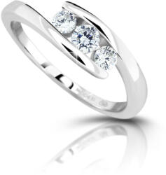 Modesi Ezüst gyűrű cirkónium kővel M13075 55 mm