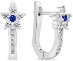 Brilio Silver Gyönyörű ezüst fülbevaló cirkónium kövekkel EA1005WB