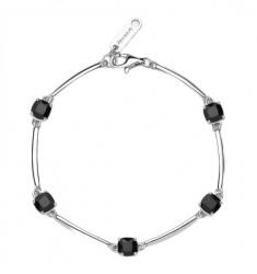 Brosway Stílusos ezüst karkötő cirkónium kővel Fancy FMB04