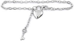 Soliter Brilio Silver Ezüst karkötő kulccsal és lakattal 461 001 01369 04