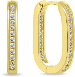 Brilio Silver Jellegzetes ezüst fülbevaló cirkónium kövekkel EA885Y