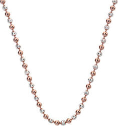 Hot Diamonds Ezüst lánc Emozioni Silver and Rose Gold Bead 45 CH019