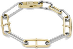 Fossil Modern acél bicolor karkötő Heritage JF04349998